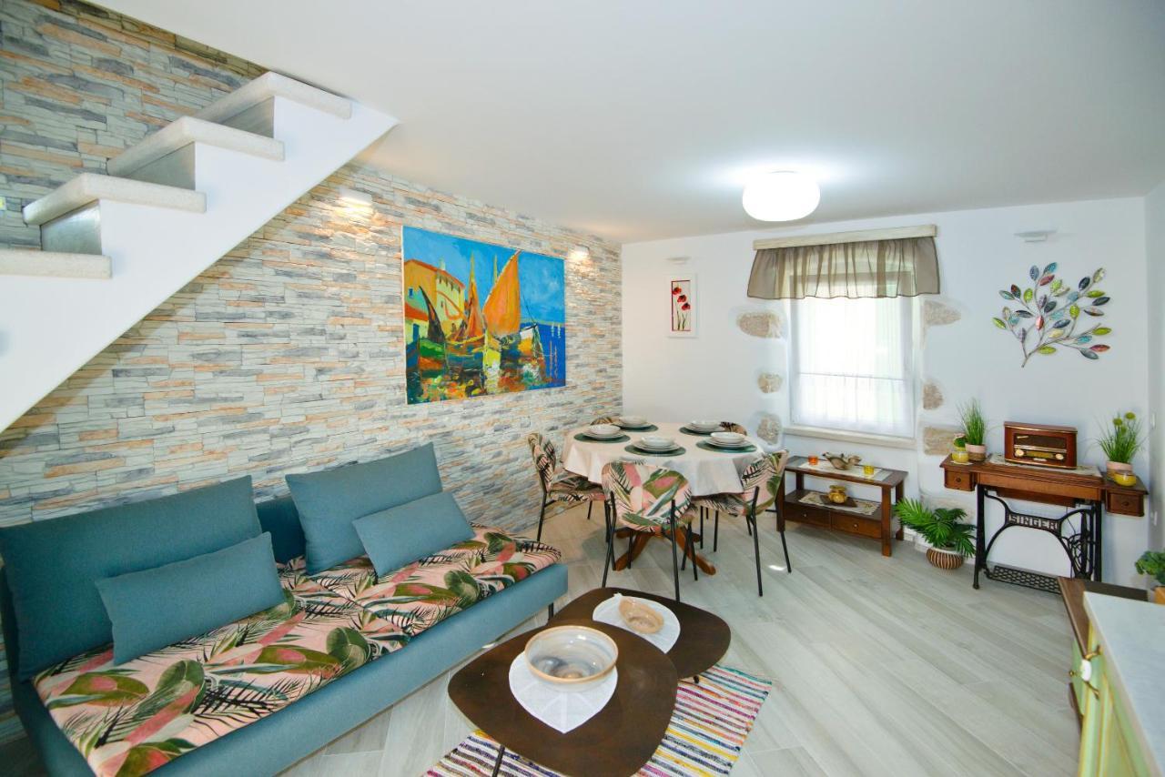 Apartment Sanjin With Sea View Baska  Bagian luar foto